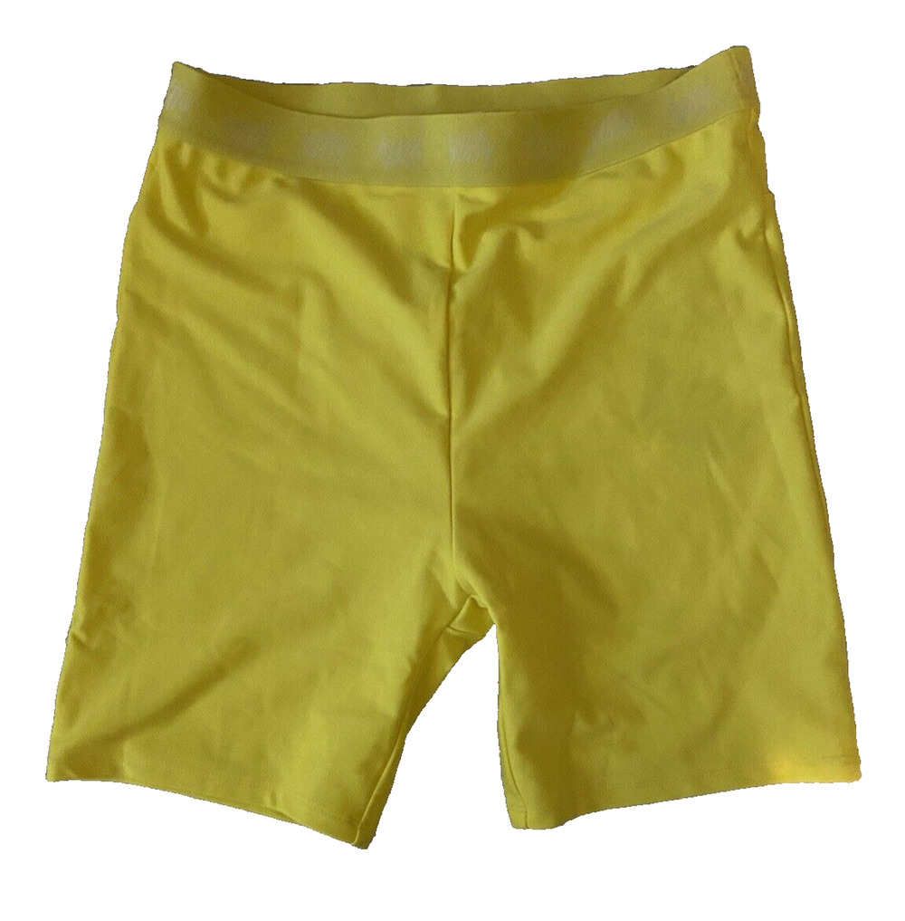NWT Yitty Womens Athletic Shorts Size Large High Waist Biker Yoga Workout Short